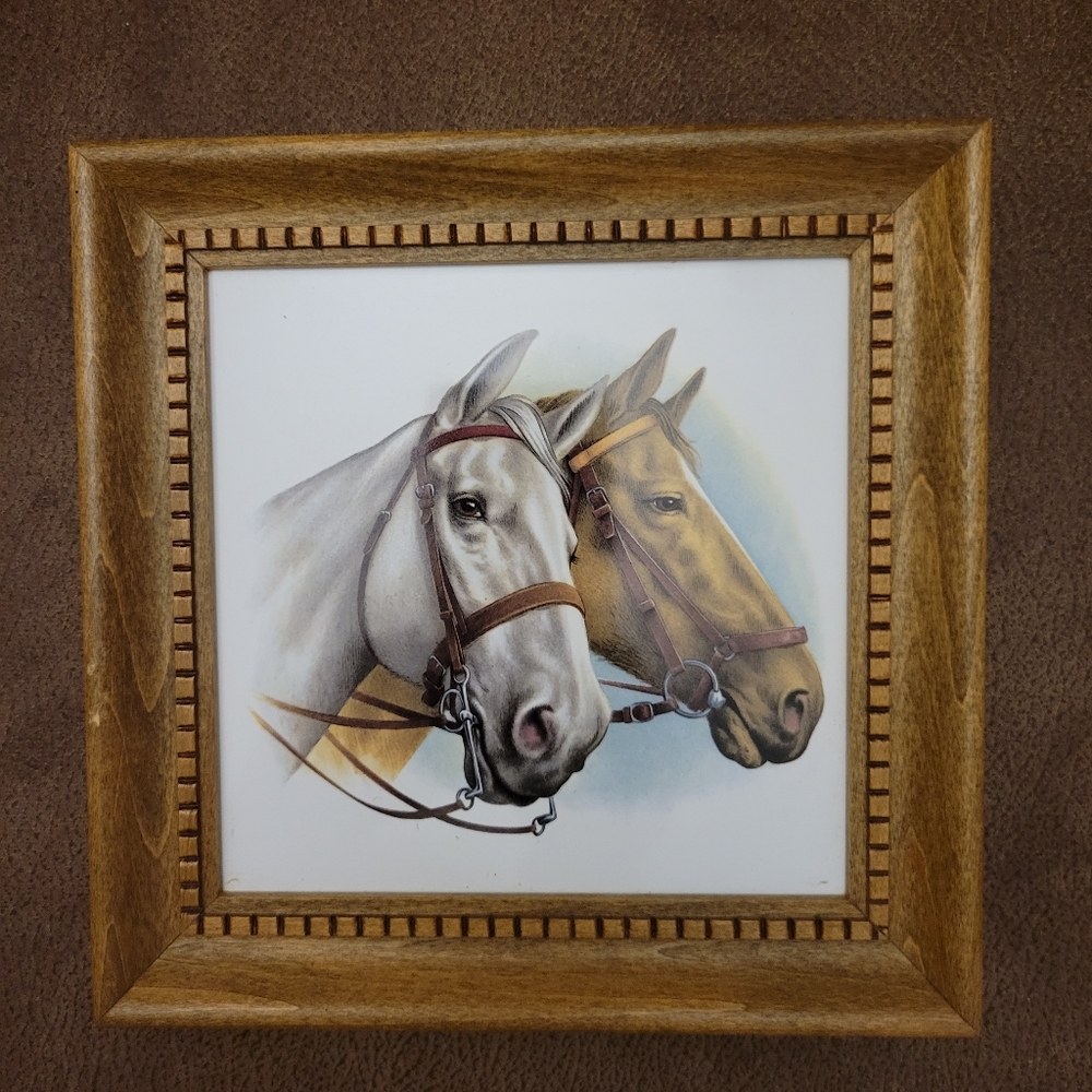Tile on frame